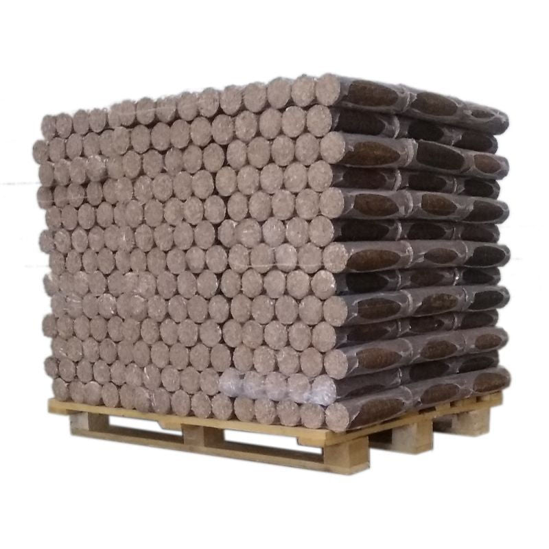 Palette de bois densifié feuillus